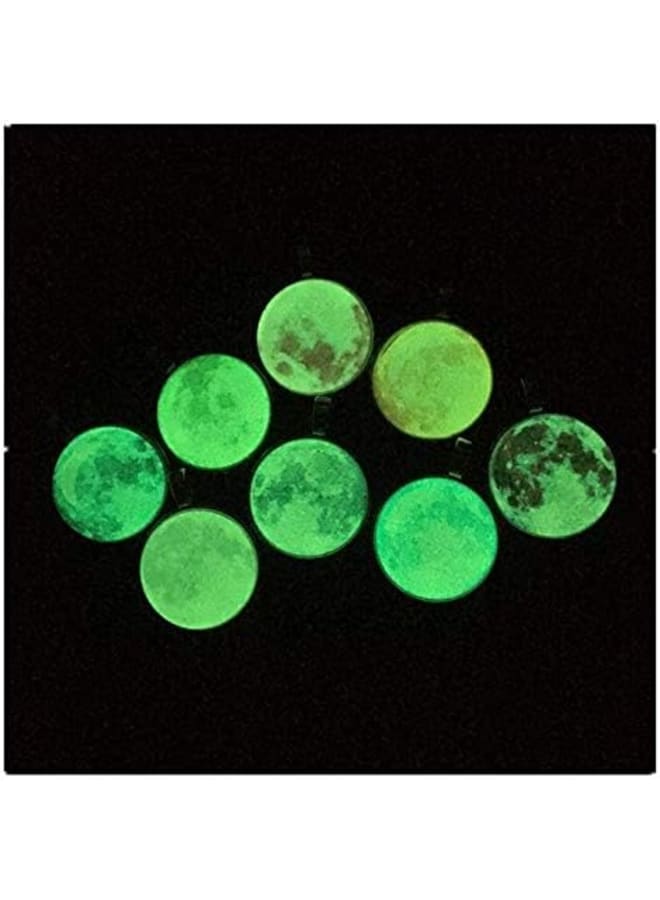 Hot style luminous moon necklace the moon necklace the moon necklace the moon pendant sweater chains the moon and the shining stars of the moon for the former fashionable men and women  - Image 3