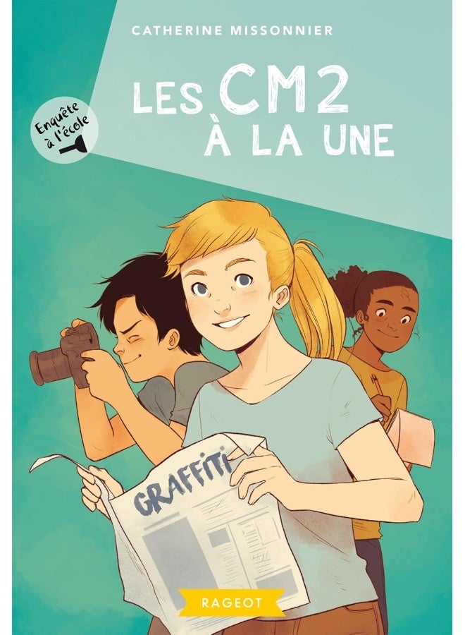 RAGEOT Enquête à l'école, Tome 5 : Les CM2 à la une - Image 1