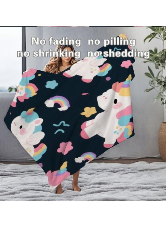 general Baby and children's cartoon flannel thin blanket (warm and comfortable, suitable for sleep, game use) 70cm*100cm - Image 1