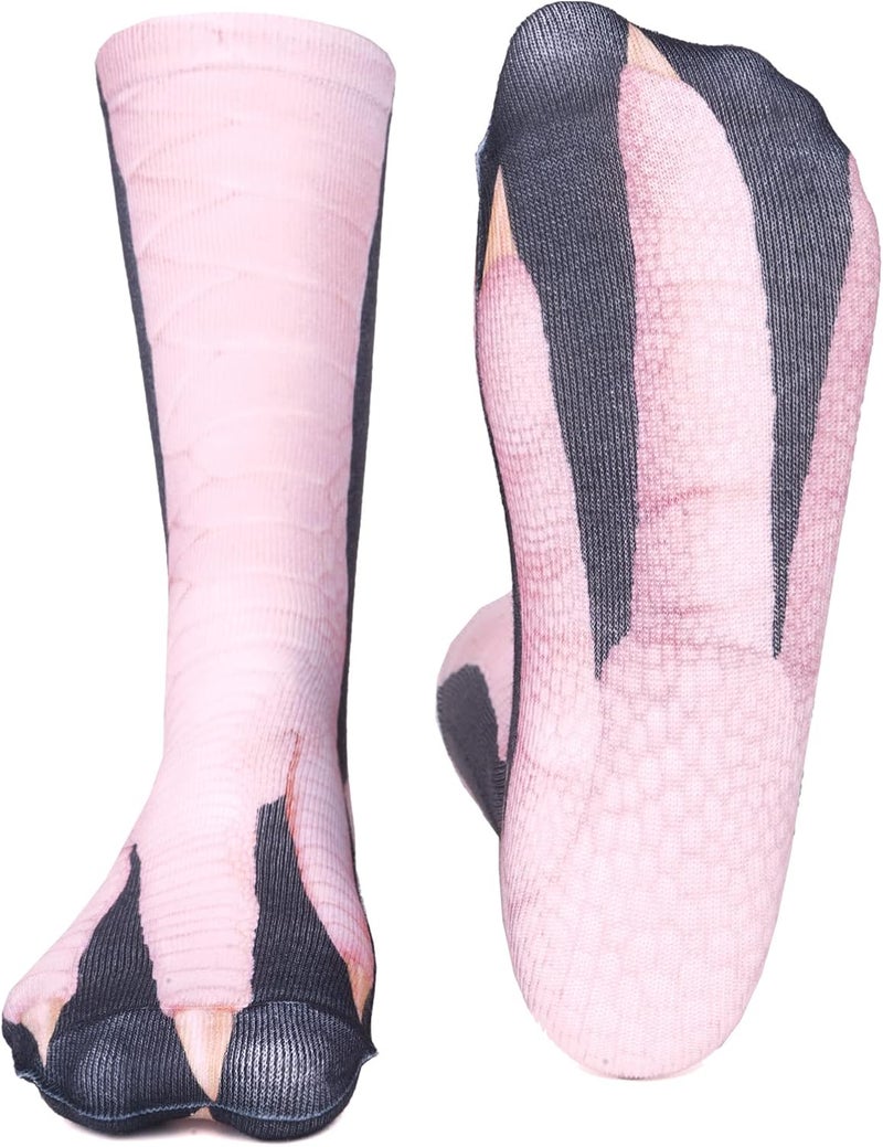 NDLBS Funny Christmas Gifts Novelty 3D Animal Paw Socks Stocking Stuffers for Adult Women Men Teens Gag White Elephant Gifts - Image 4