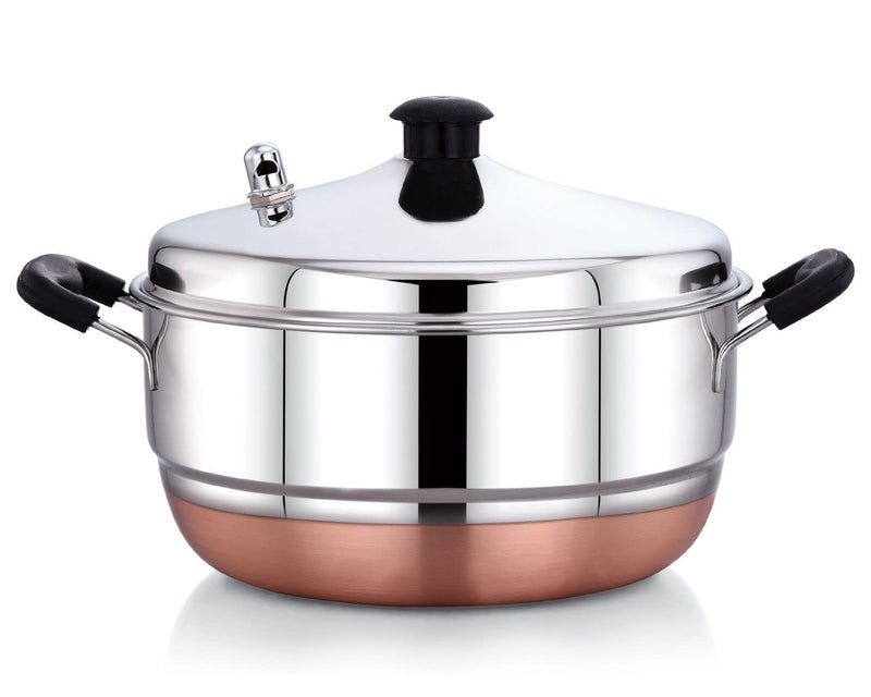 Diamond Diamond Stainless Steel Multi Kadai With 15 Idly, 2.6 Litre - Image 3