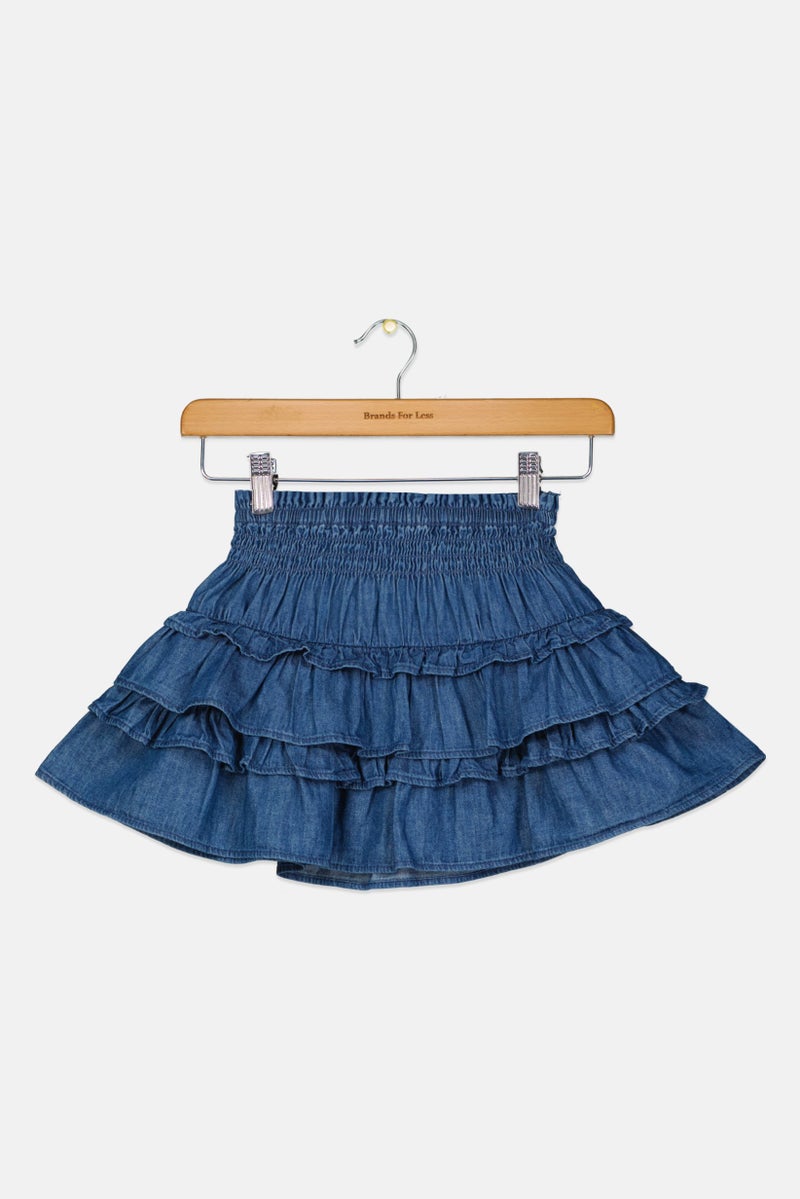 GAP Kids Girl Denim Skirts, Blue - Image 2
