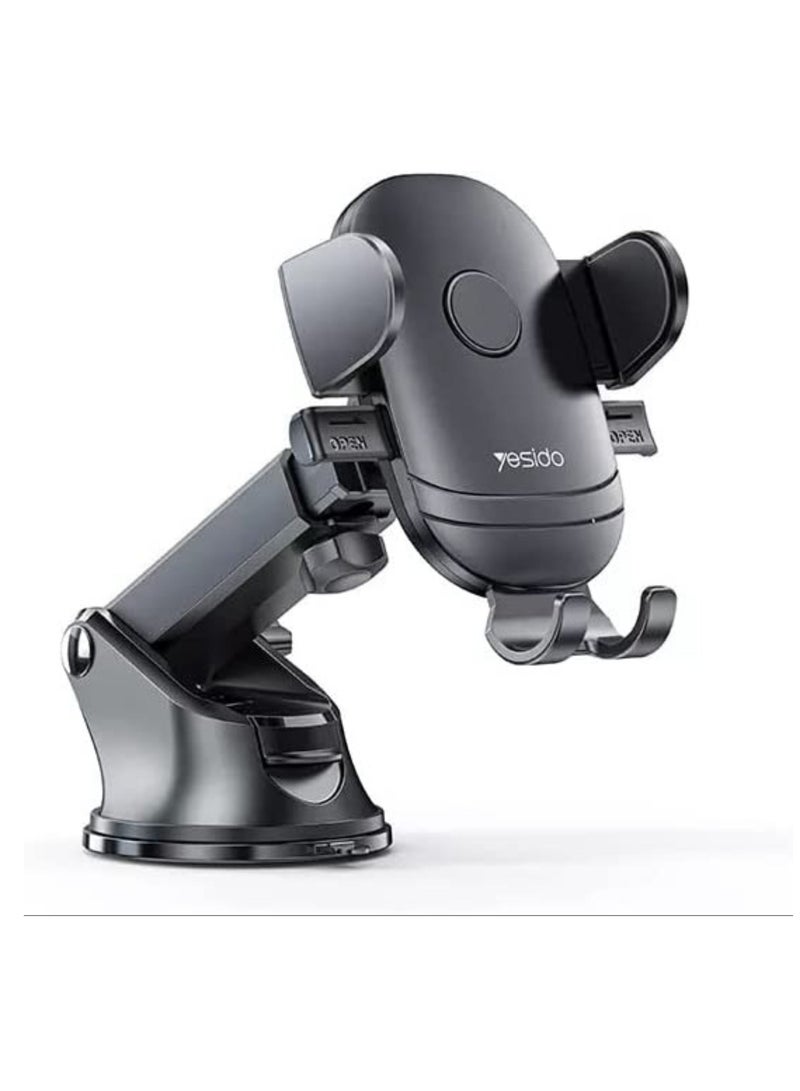 ELTRAZONE C138 Universal Flexible Dash Dashboard Suction Cup Clamp Phone Holder For Car. - Image 1