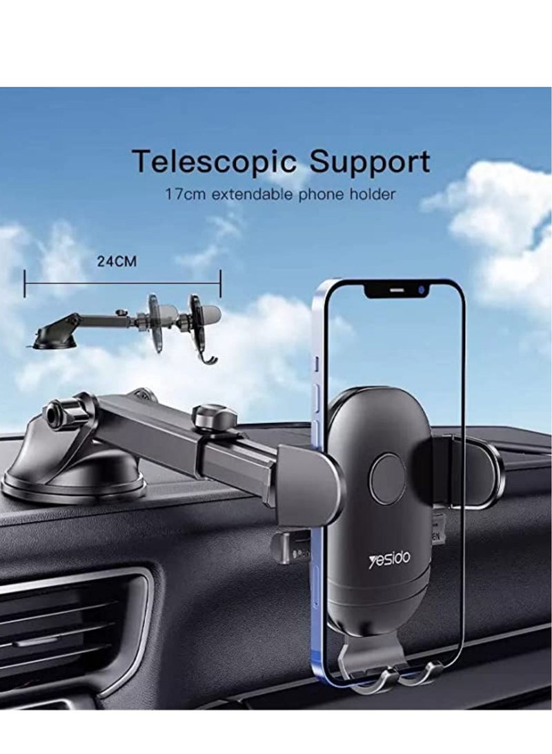 ELTRAZONE C138 Universal Flexible Dash Dashboard Suction Cup Clamp Phone Holder For Car. - Image 3