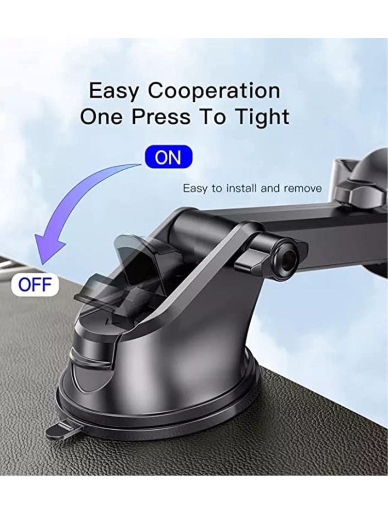 ELTRAZONE C138 Universal Flexible Dash Dashboard Suction Cup Clamp Phone Holder For Car. - Image 4