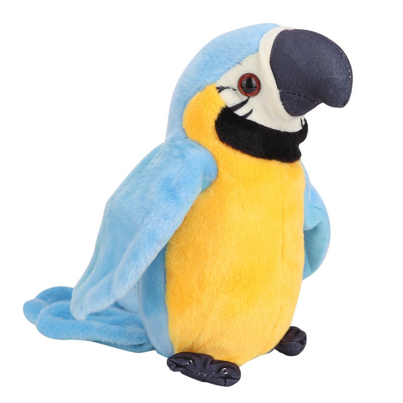 Educational Plush Toy: 1PC Soft Handcrafted Fabric - Repeat Any Language, Head-Shaking Feature Kids Toy for Toddlers Young Children - Image 1