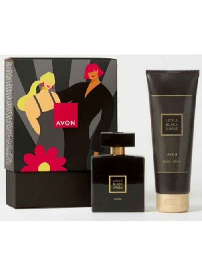 AVON Little Black Dress (EDP50Ml+B.L.125Ml) G.S. For Her | Best Price Egypt