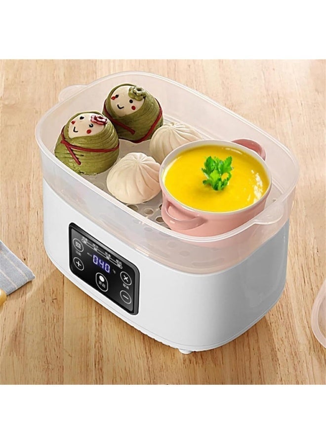 Nihon 5-in-1 Baby Bottle Sterilizer & Dryer | Electric Steam Sterilizer with LED Display | 1200ml Borosilicate Glass Jar & Accurate Temperature Control for Newborn Care - Image 4