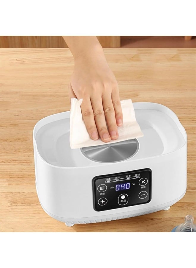 Nihon 5-in-1 Baby Bottle Sterilizer & Dryer | Electric Steam Sterilizer with LED Display | 1200ml Borosilicate Glass Jar & Accurate Temperature Control for Newborn Care - Image 5