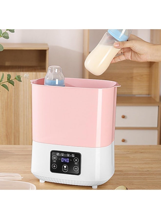 Nihon 5-in-1 Baby Bottle Sterilizer & Dryer | Electric Steam Sterilizer with LED Display | 1200ml Borosilicate Glass Jar & Accurate Temperature Control for Newborn Care - Image 3