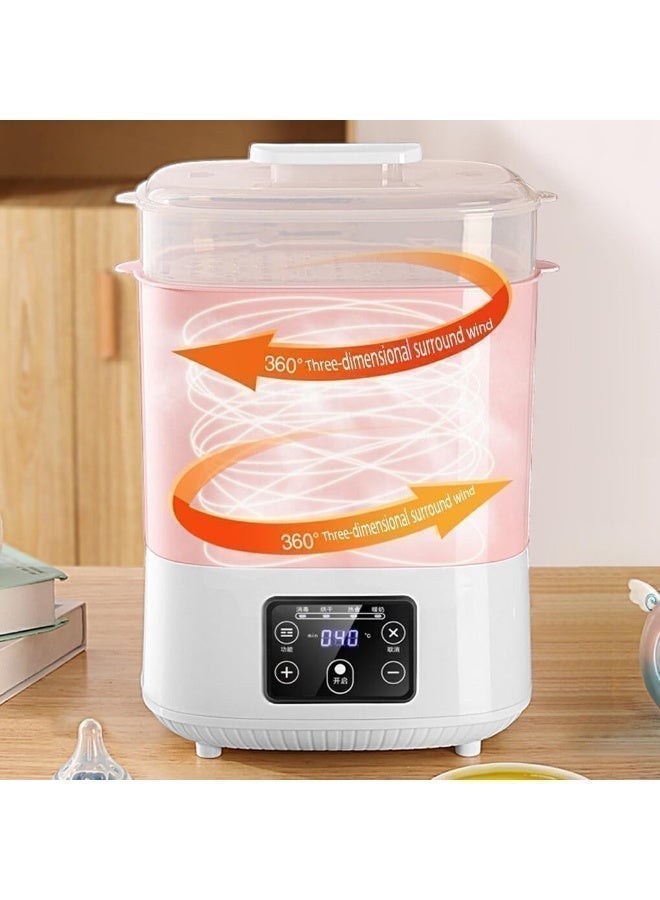 Nihon 5-in-1 Baby Bottle Sterilizer & Dryer | Electric Steam Sterilizer with LED Display | 1200ml Borosilicate Glass Jar & Accurate Temperature Control for Newborn Care - Image 2