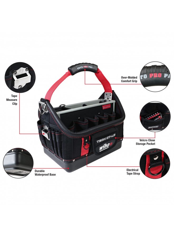 Wiha Wiha 91239 11 Piece Veto RedStripe TECH OT-LC Open Tote Tool Kit  - Image 3