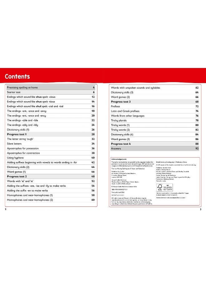 كتاب تمارين مستهدفة لتدريب الإملاء للسنة السادسة: للاختبارات 2025 - Image 2