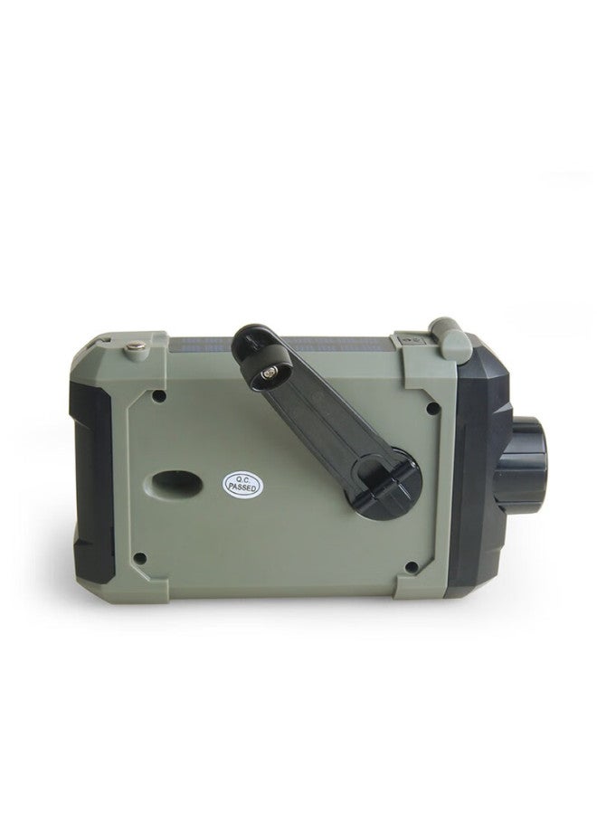 Mixout Solar Emergency Radio Flashlight Hand Crank Generator Emergency Lighting Power Bank Disaster Supplies - Image 3
