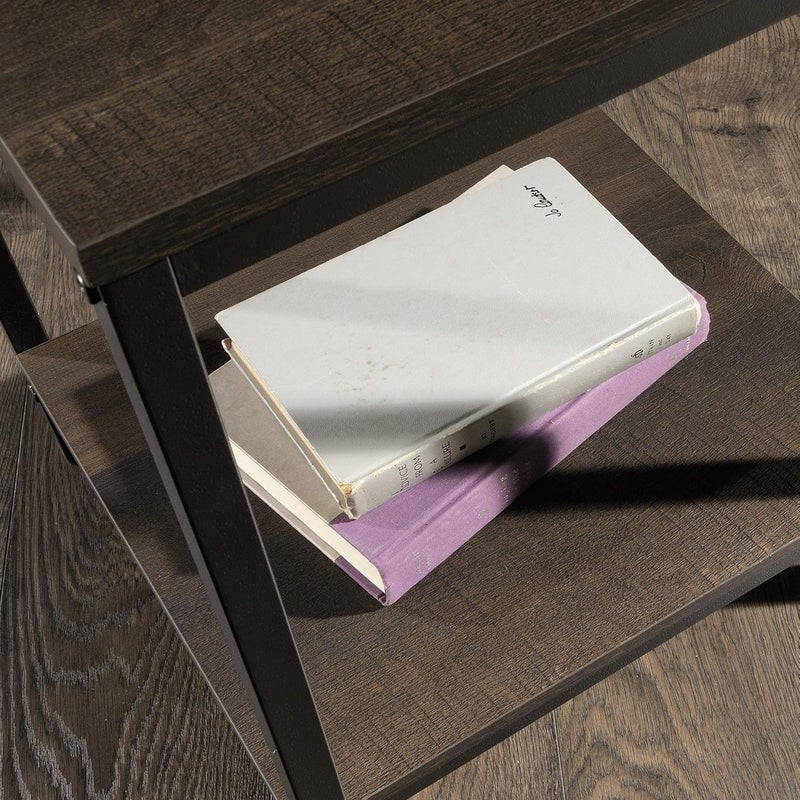 Sauder North Avenue Side Table Smoked Oak Finish Brown - Image 5