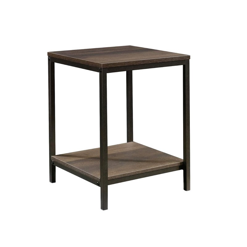 Sauder North Avenue Side Table Smoked Oak Finish Brown - Image 1