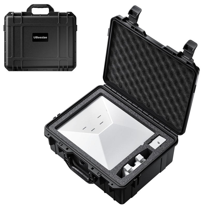 UBeesize Starlink Mini Case Travel Waterproof Hard Protective Case with Precision Cut Foam Portable Carrying Pack for Mini Starlink Satellite Dish and Accessories - Image 2