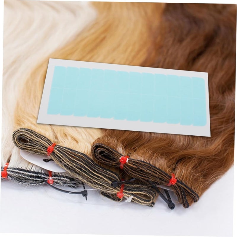 5sheets Double Sided Wig Tape Tape Human Hair Extensions Strong Adhesive for Lace Wig Glue - Image 4