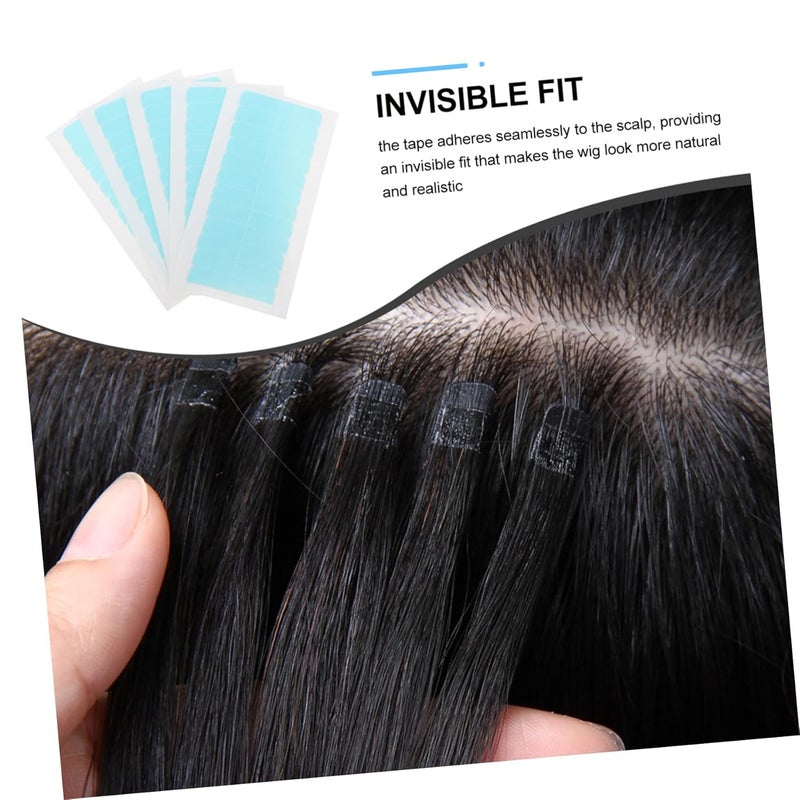 5sheets Double Sided Wig Tape Tape Human Hair Extensions Strong Adhesive for Lace Wig Glue - Image 3