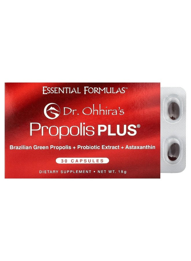 Dr Ohhiras Dr. Ohhira's, Propolis Plus®, 30 Capsules  - Image 1