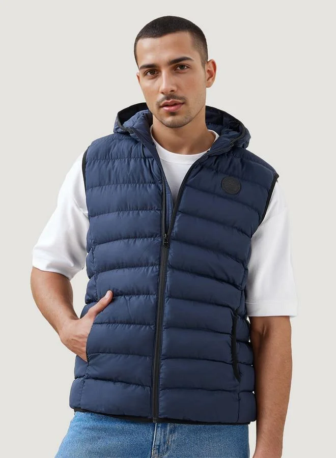 Splash FAV Quilted Lightweight Hooded Gilet with Pockets
