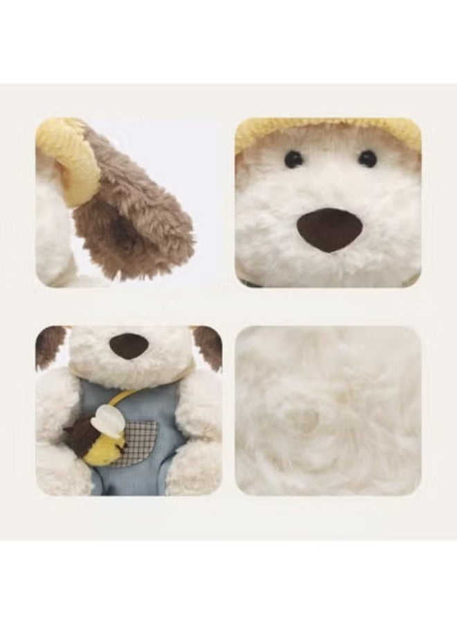 Jooki Fun Sitting Bee Catching Ruby Dog Plush Toy Sleeping Pillow for Girls (with Drawstring Bag) - Image 4