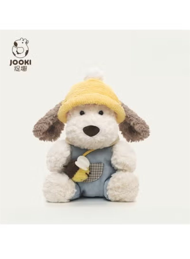 Jooki Fun Sitting Bee Catching Ruby Dog Plush Toy Sleeping Pillow for Girls (with Drawstring Bag) - Image 2