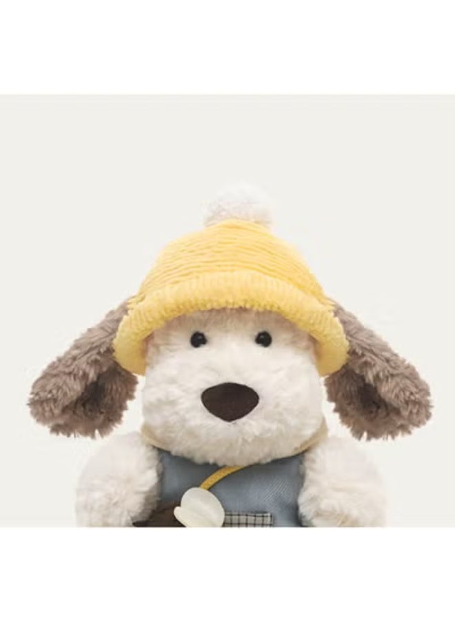 Jooki Fun Sitting Bee Catching Ruby Dog Plush Toy Sleeping Pillow for Girls (with Drawstring Bag) - Image 3