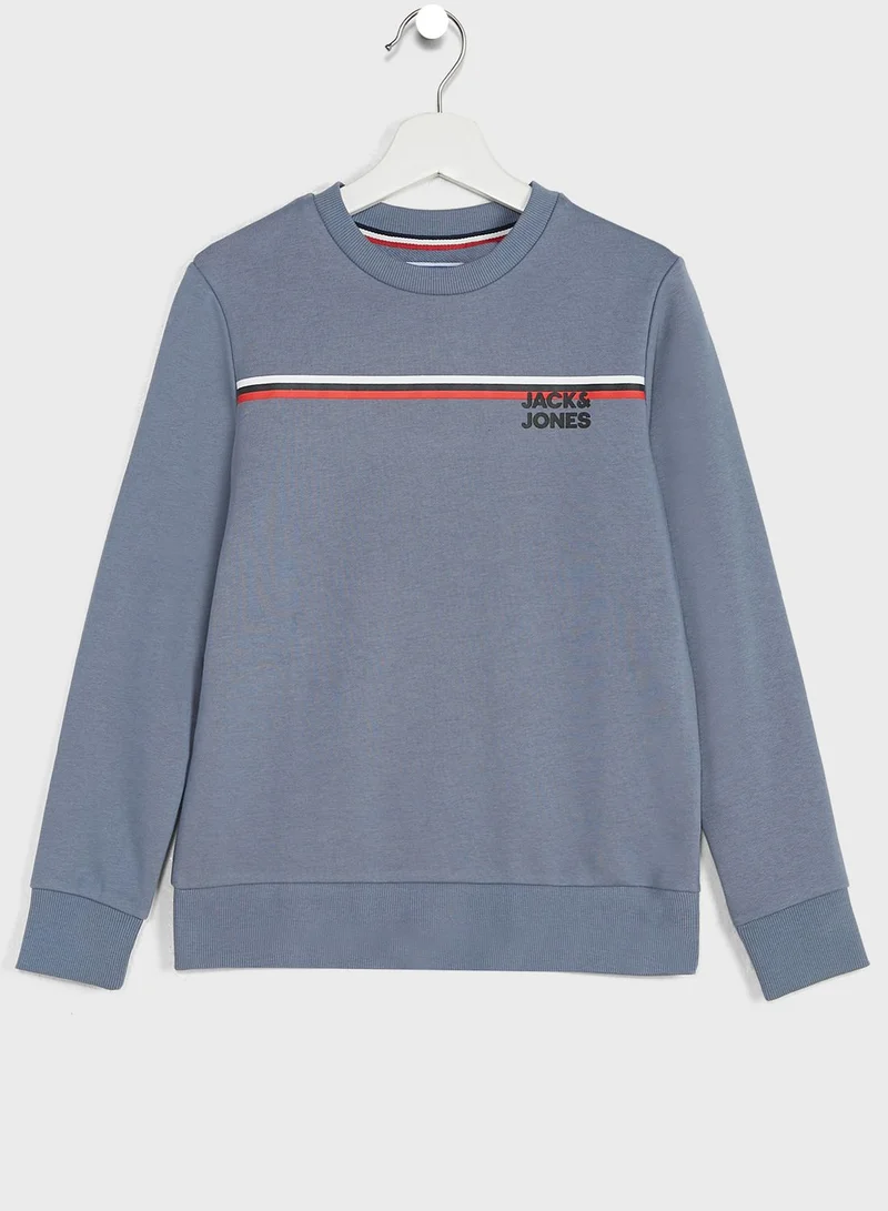 Jack & Jones Junior Youth Logo Sweatshirt