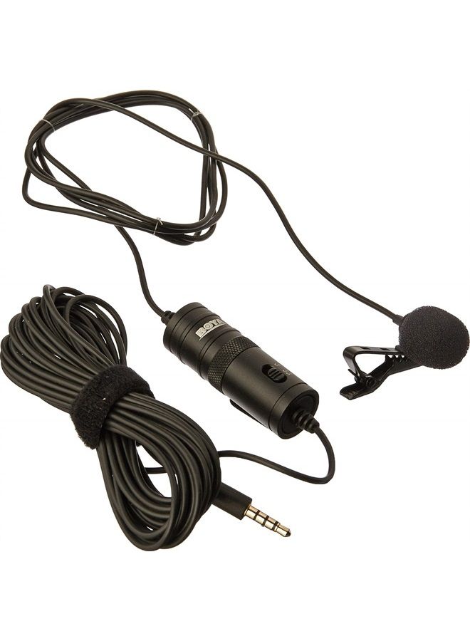 BOYA by M1 Lavalier Microphone for Smartphones Canon Nikon DSLR Cameras Camcorders Audio Recorder PC - Image 2