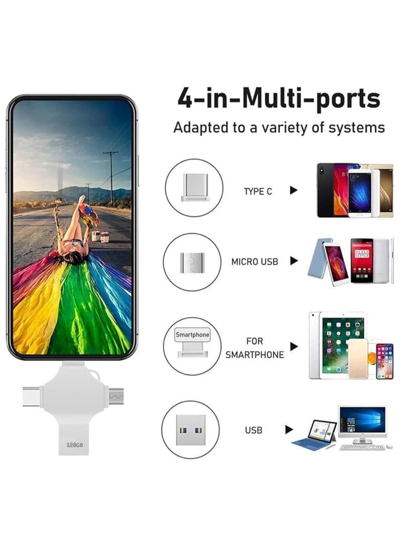 TIGER NEW Flash Drive Compatible with iPhone 256GB – USB Memory Stick, Photo Stick External Storage, Thumb Drive for iPhone, iPad, Android, & Computer – Easy File Backup & Transfer - Image 4