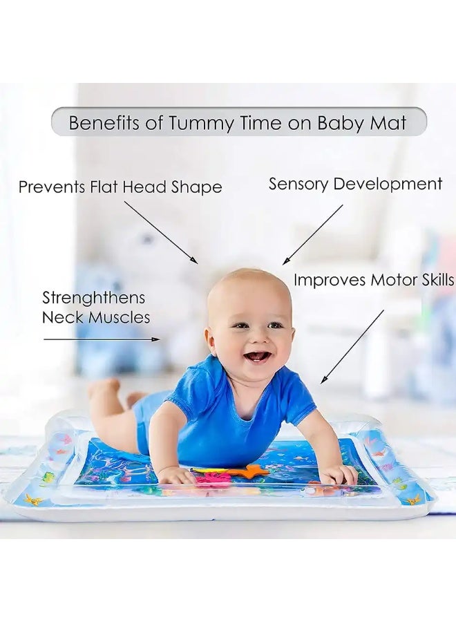 Toyshine Inflatable Water Play Mat for Babies, Multicolor - Image 2