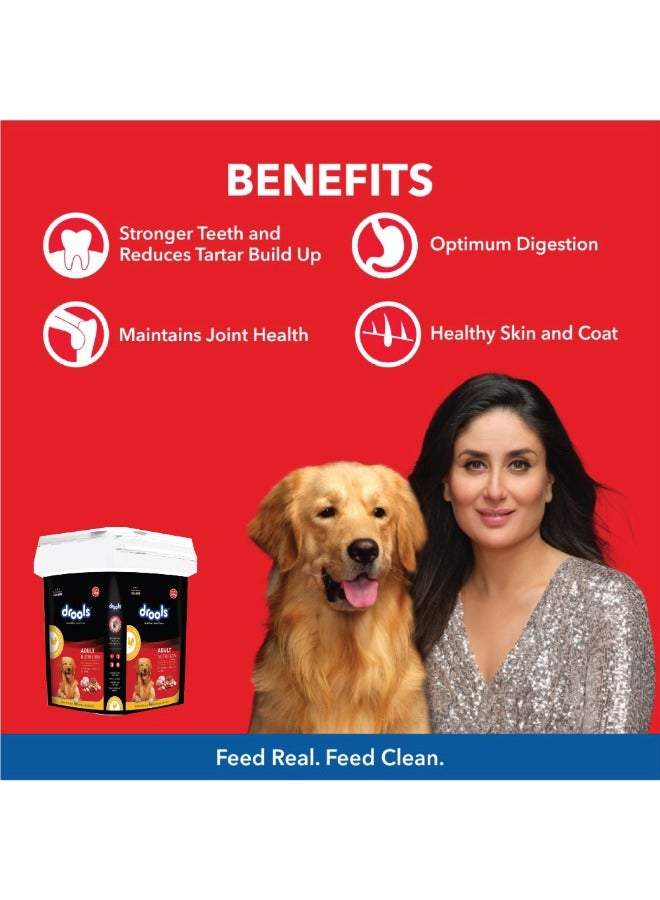 Drools طعام جاف للكلاب البالغة دجاج وبيض في علبة - Image 4