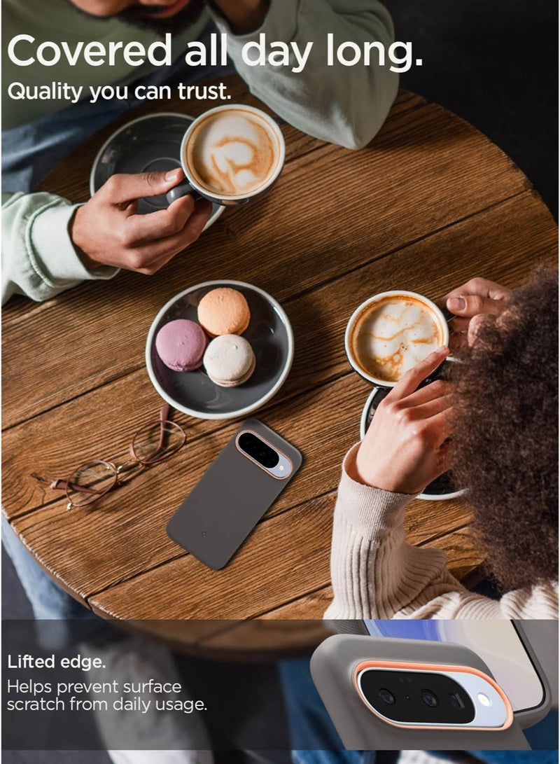 Spigen Nano Pop MagFit Google Pixel 10 Case / Pixel 10 PRO MagSafe Case Cover [Pixelsnap and MagSafe compatible] - Papaya Gray - Image 4