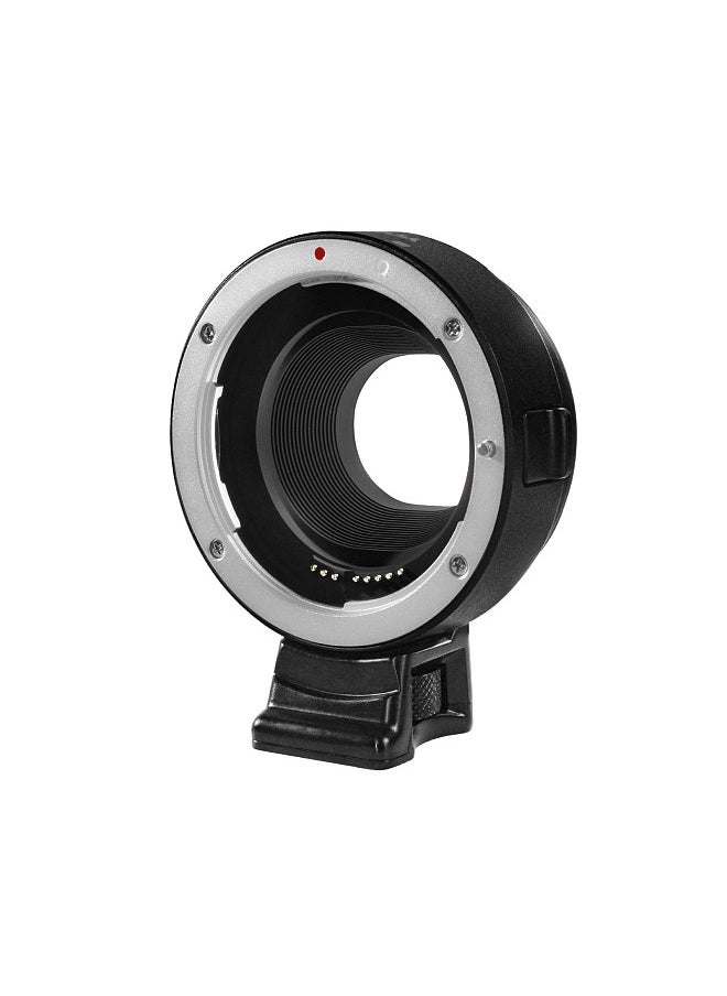 YONGNUO EF-EOSM II Lens Adapter Auto Focus Camera Mount Ring Electronic Aperture Control Waterproof with Bracket Compatible with Canon EF Lens to Canon EOS M2/M3/M5/M6/M10/M50/M100/M20 Camera Body  - Image 1