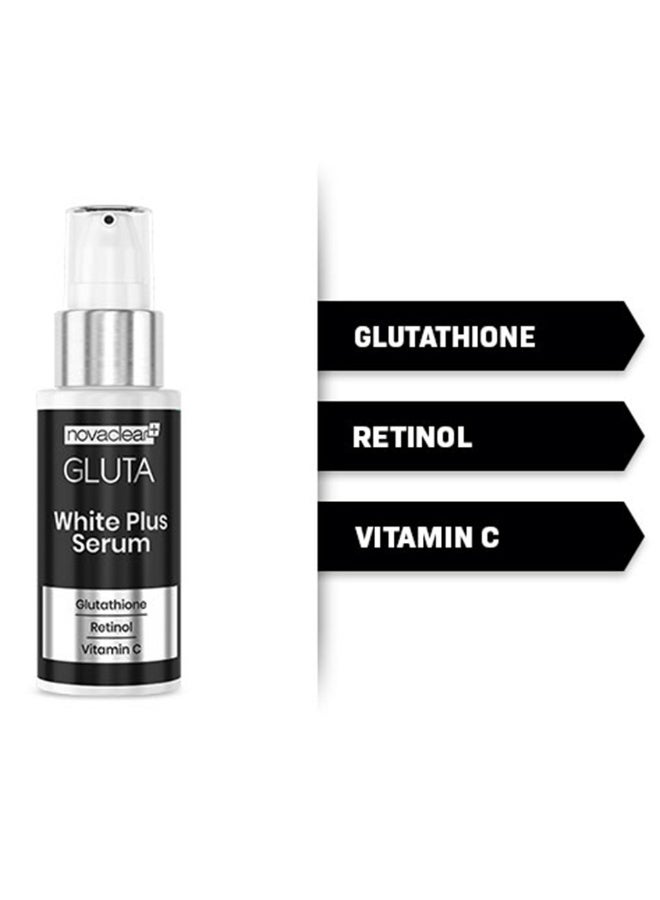 novaclear Gluta White Plus Facial Night Serum For Pigmentation And Dark Spots 30 ML - Image 2