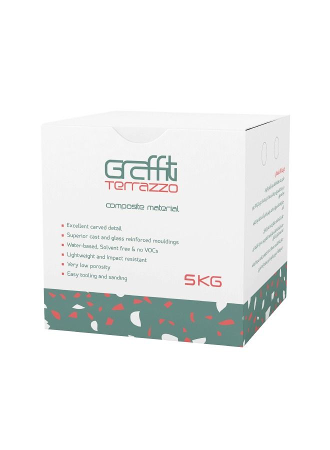 Graffiti Graffiti Terrazzo Composite Material 5 kg  - Image 1
