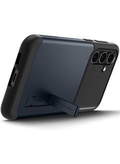 Spigen غطاء حماية رفيع للغاية لهاتف سامسونج جالكسي S23 FE مع حامل - معدن رمادي  - Image 2