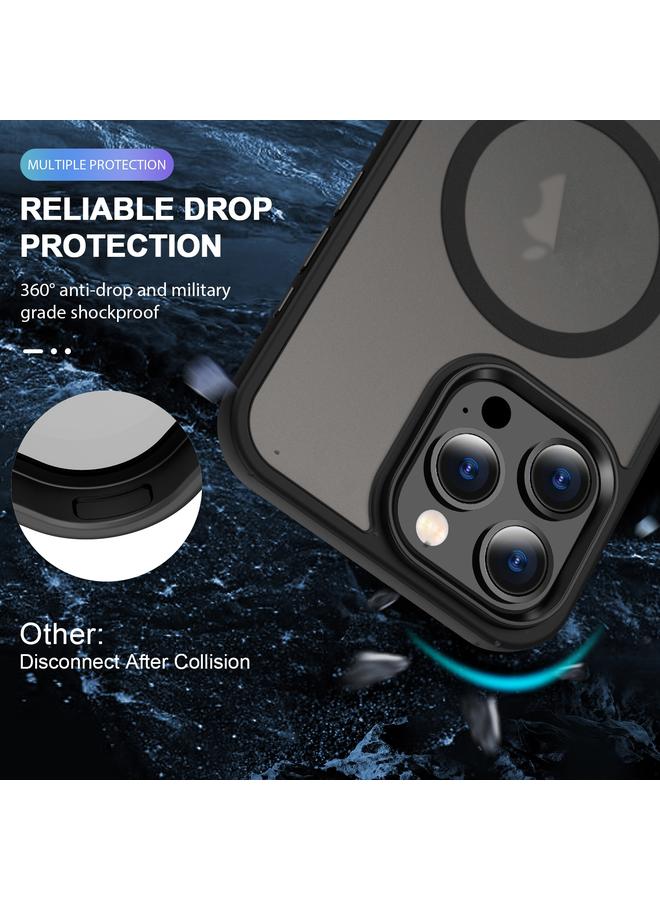 اس-توب جراب هاتف ماج سيف المغناطيسي ذو ملمس غير لامع لهاتف آيفون 14 - Image 3