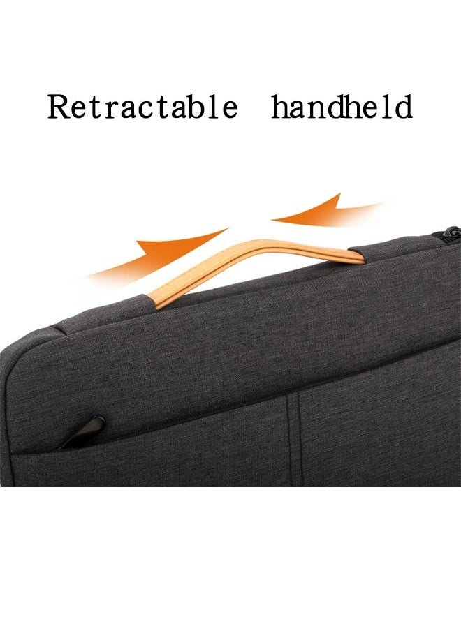 Generic - Protective Laptop Sleeve Case for 15.6 inch New MacBook Pro M2 / M1 Pro Max A2779 A2442 2023-2021 | 15" Surface Book 3 2 1 | 15" Surface Laptop 5 4 3 2 | 15"MacBook Air Computer Bag Water Resistant - Image 1