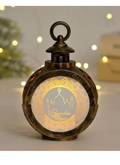 يوويل مجموعة من 6 قطع فانوس رمضان للعيد وإضاءة رمضان للديكور الداخلي والخارجي  - Image 2