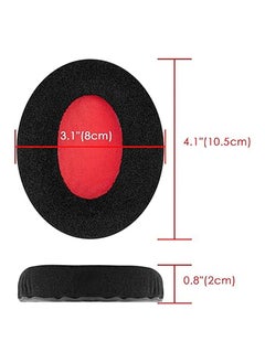 Replacement Ear Pads Cushions for HyperX Cloud II/2 Cloud Alpha Cloud Stinger Wireless Headset Replacement Earpads, Pads for HyperX, Soft Memory Foam and Comfort Velour Fabric - pzsku/ZA8C8903EF0D4E7385EC5Z/45/_/1723106757/3813af7f-68f2-4540-9f62-5bfdd81ef304