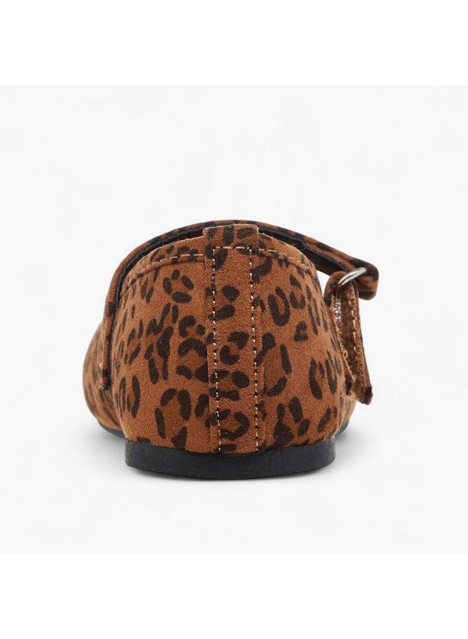 Flora Bella By Shoexpress Girls Solid Ballerina Shoes with Hook and Loop Closure - Image 5