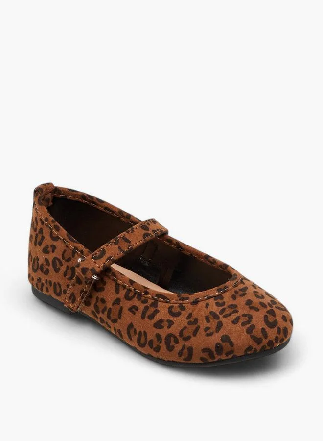 Flora Bella By Shoexpress Flora Bella Solid Ballerina Shoes With Hook And Loop Closure