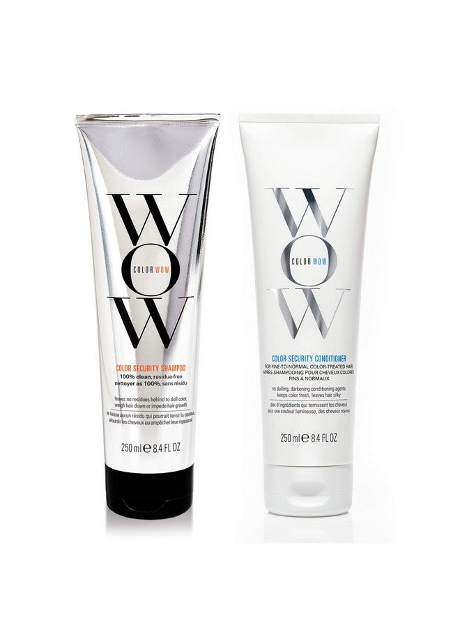 Color Wow Color Security Shampoo And Conditioner Duo Set Hydrating Formula For Fine To Normal Hair - Image 2