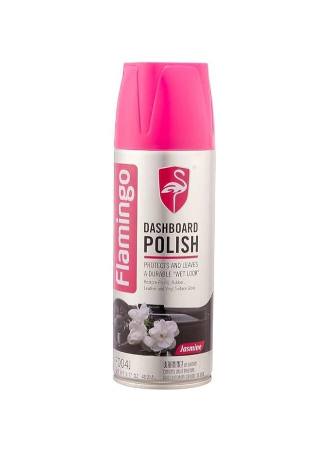 FLAMINGO Dashboard Polish With jasmin Scent 450 ML  - Image 1
