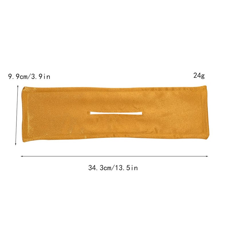 DINPREY 6Pcs Oversized French Twist Hair Bun Maker, Reusable Donut Shaper Cloth Clip for Women's Hairstyles (Solid A) - Image 3