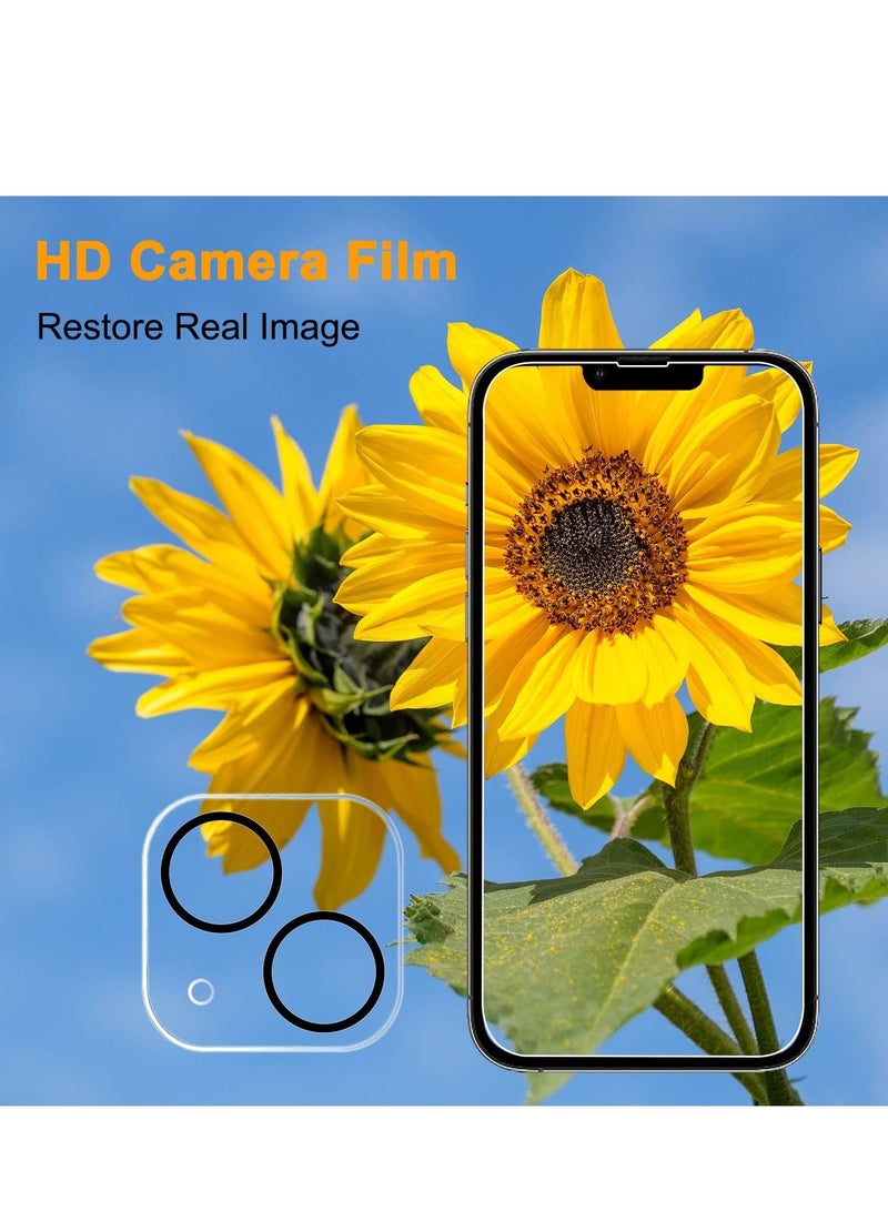 SYOSI 2+2 Pack,Compatible with iPhone 14 Plus Privacy Screen Protector with Camera Lens Protector Full Coverage Anti-Spy Tempered Glass Film Easy Installation Bubble Free for iPhone 14 Plus [6.7 inch] - Image 4