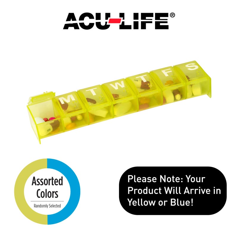 أكيو لايف علبة حبوب دواء كبيرة بتصميم مناسب لعدد 7 أيام - Image 2