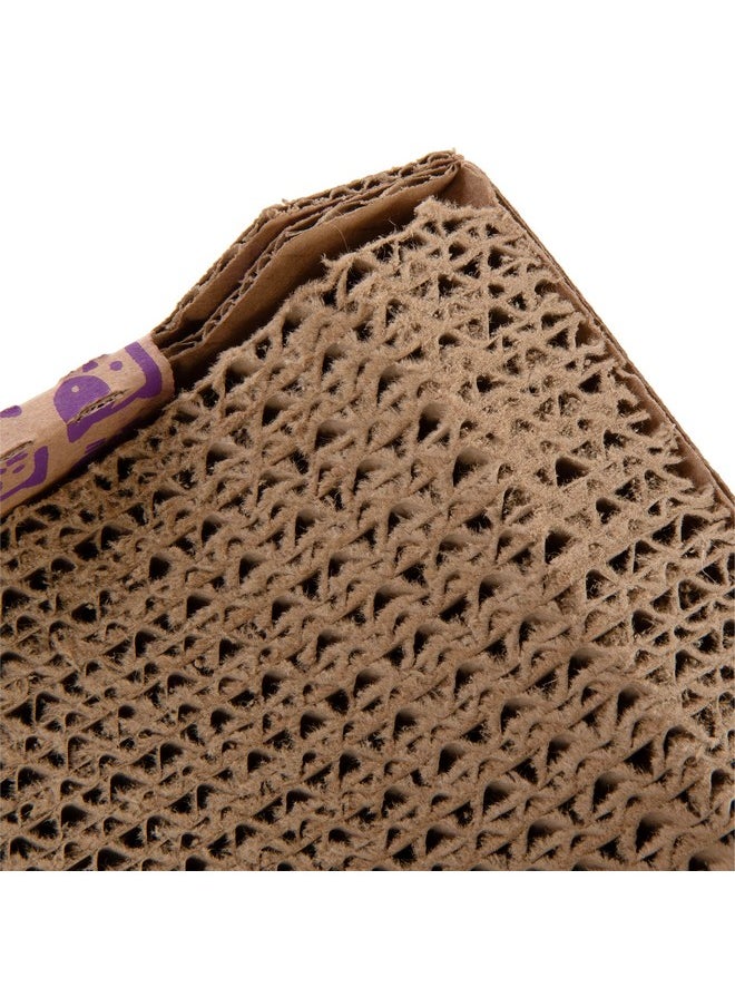 SmartyKat - SmartyKat Super Scratcher Chaise Corrugated Cat Scratcher, Catnip Infusion Technology - Brown, One Size - Image 1